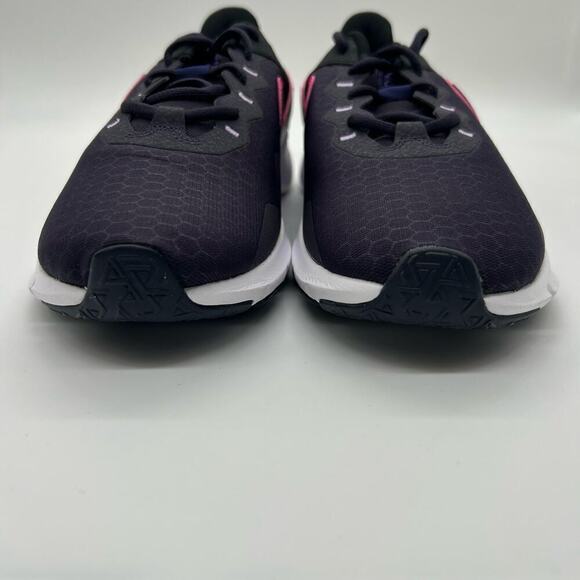 Nike Shoes Womens 11 Black Hyper Pink Cave Purple Legend Essential 2 Shoes NEW - Picture 5 of 12
